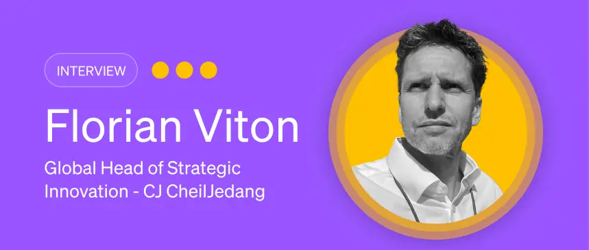 Venture Club Stories: Florian Viton, Global Head of Strategic Innovation at CJ CheilJedang