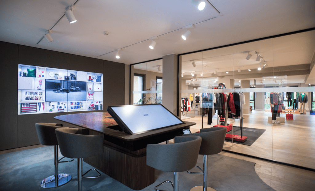 Inside PVH's store