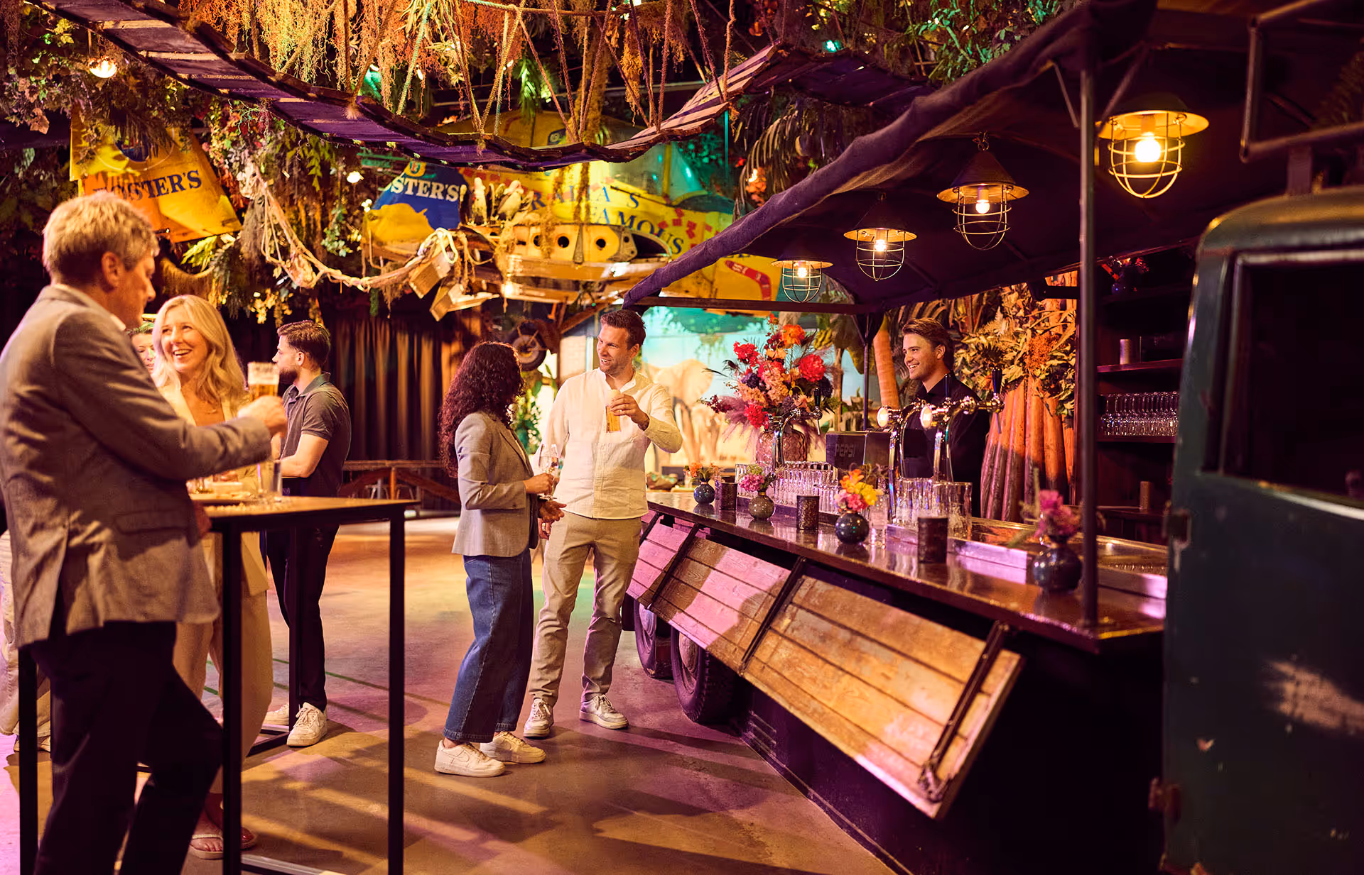 Bedrijfsfeest op een unieke locatie