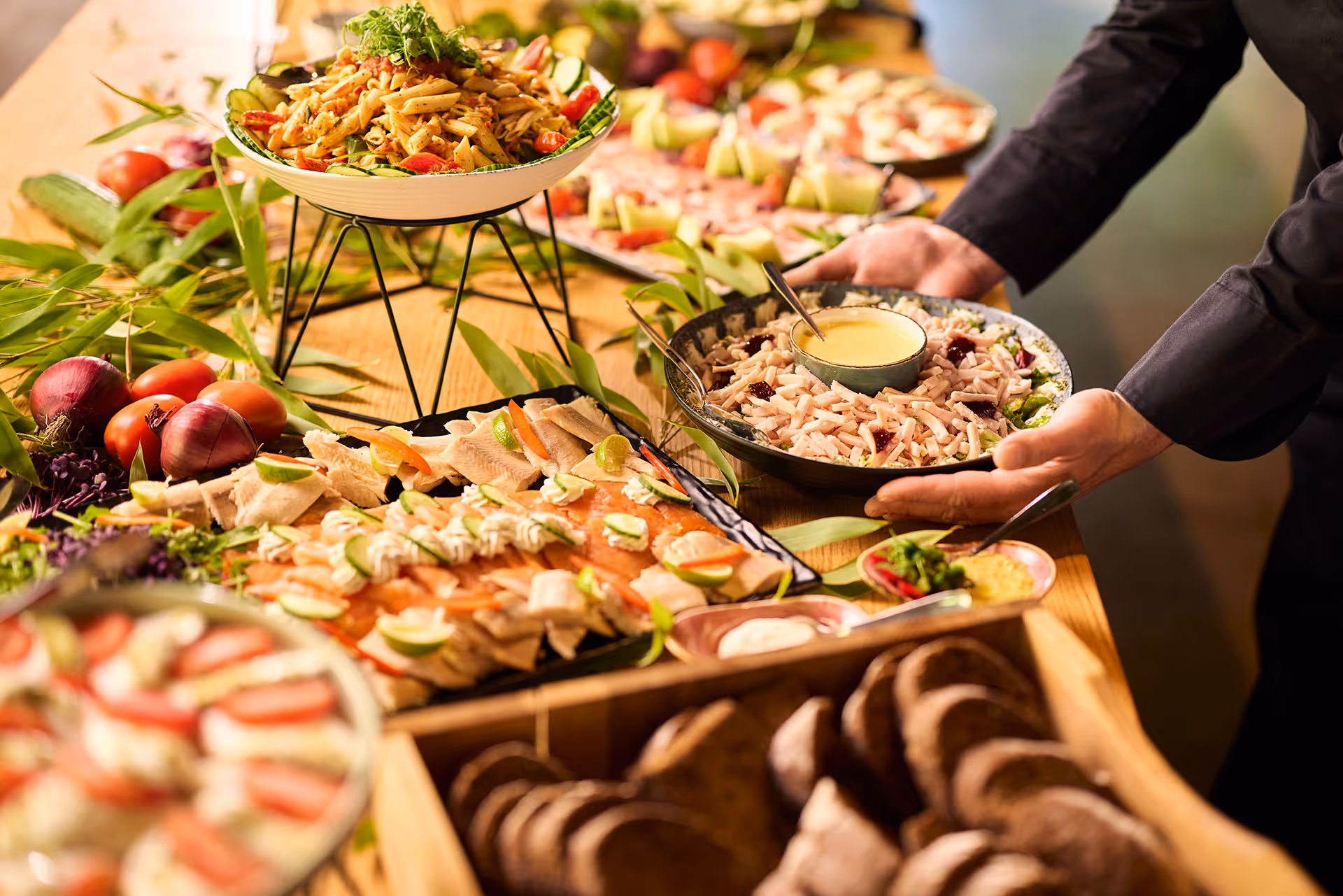 Buffet Ouwehands Dierenpark, culinair aanbod