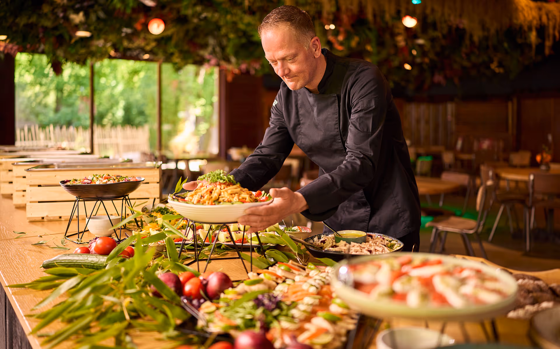 Lunchbuffet Ouwehands Dierenpark, teambuilding met lunch