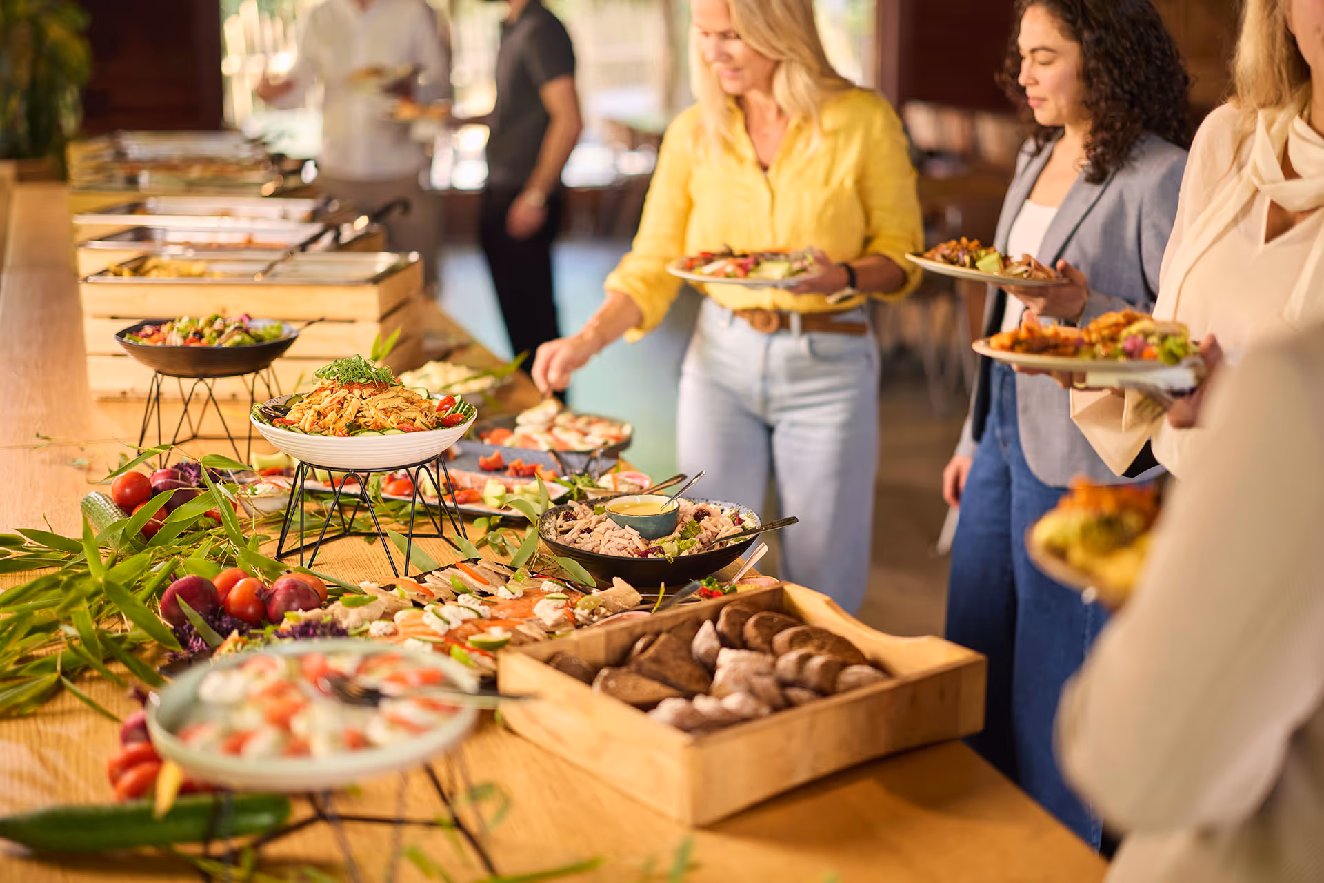 Lunchbuffet, dinerbuffet, culinair aanbod teamdag