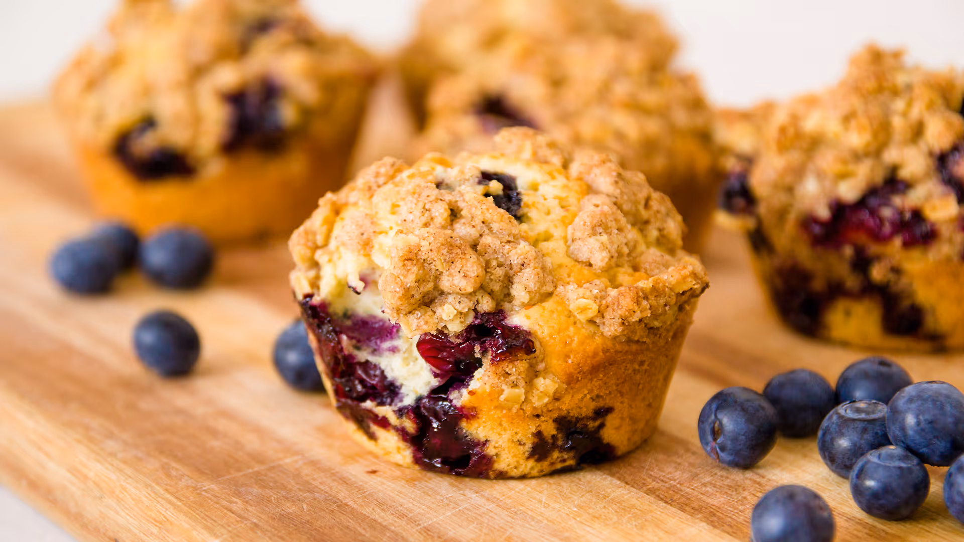 Blueberry muffin, catering zakelijk event