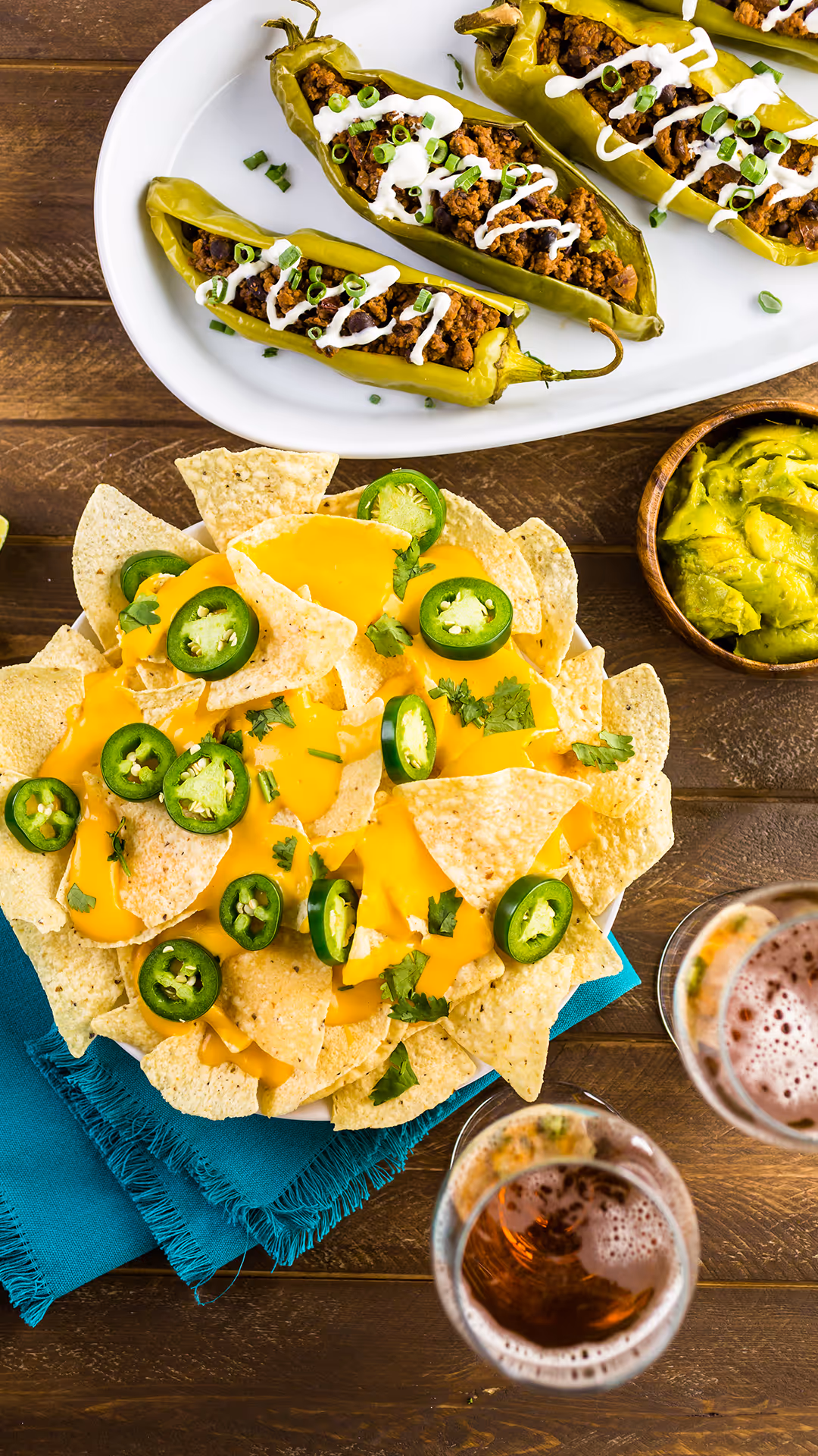Zakelijke borrel en bites, nachos