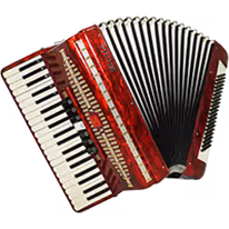 Muziekinstrument gebruikt bij vaarten op MS De Jordaan.