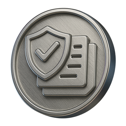 Magnifying glass with a blue star symbol, representing clarity, focus, and strategic insight in payment operations.