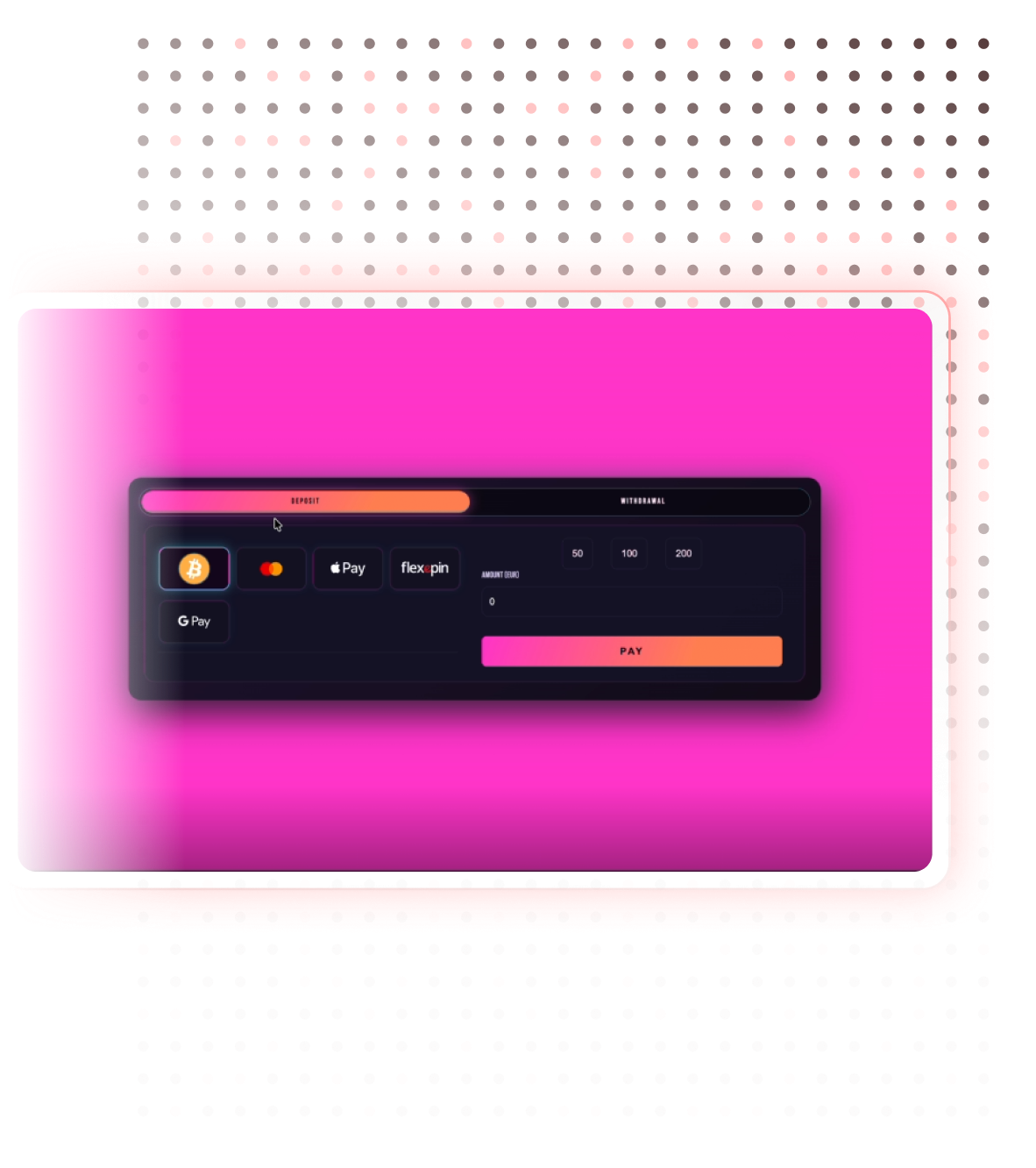 Three metallic bars arranged in a pattern, symbolizing stability, structure, and efficiency in the context of payment optimization and automation