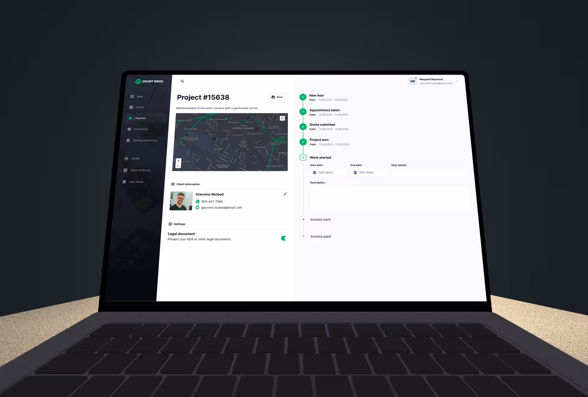 CRM- und Matching-Plattform — Project Detail 4