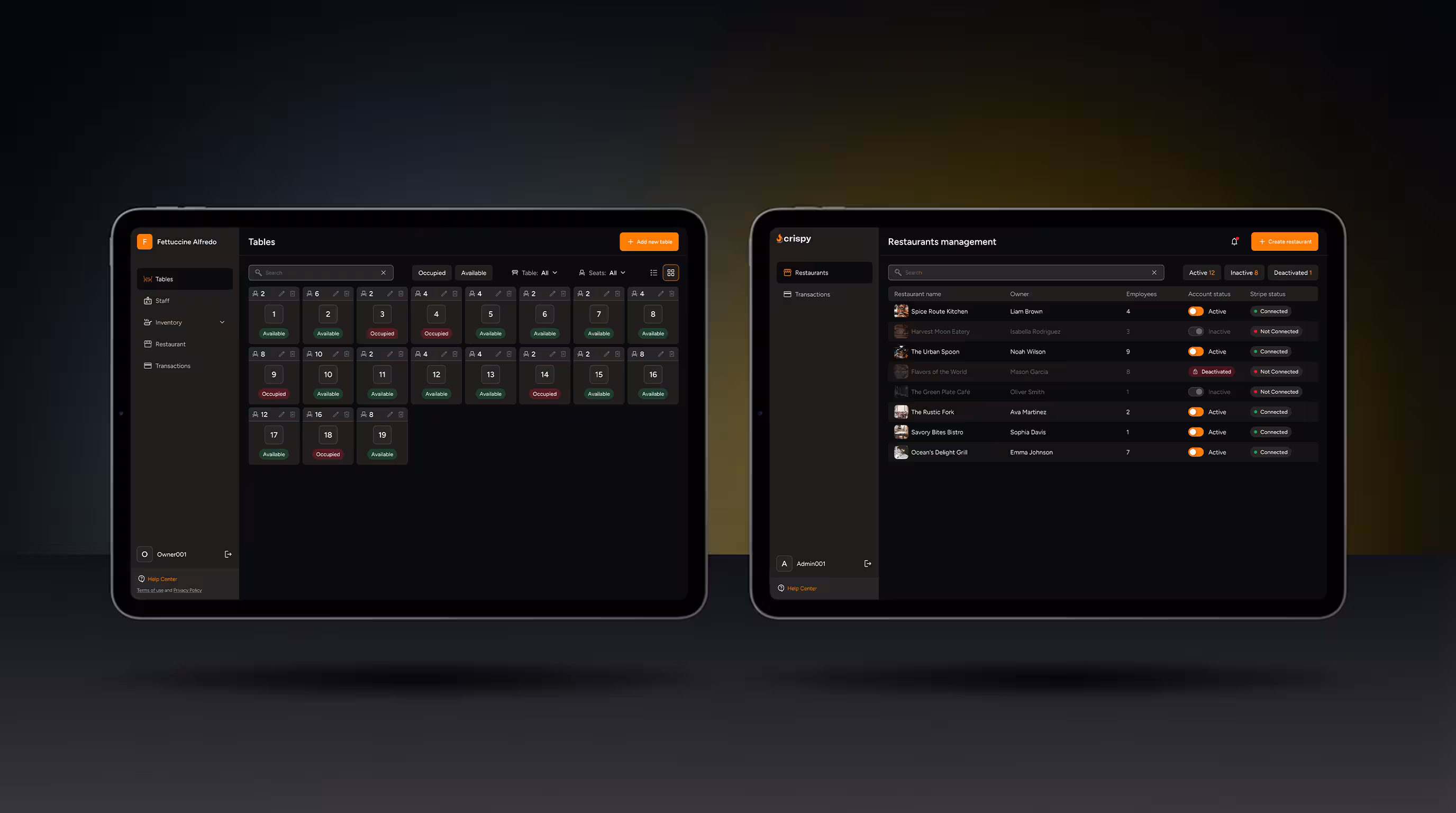 Designprototyp für Gastro-Startup — Project Detail 2