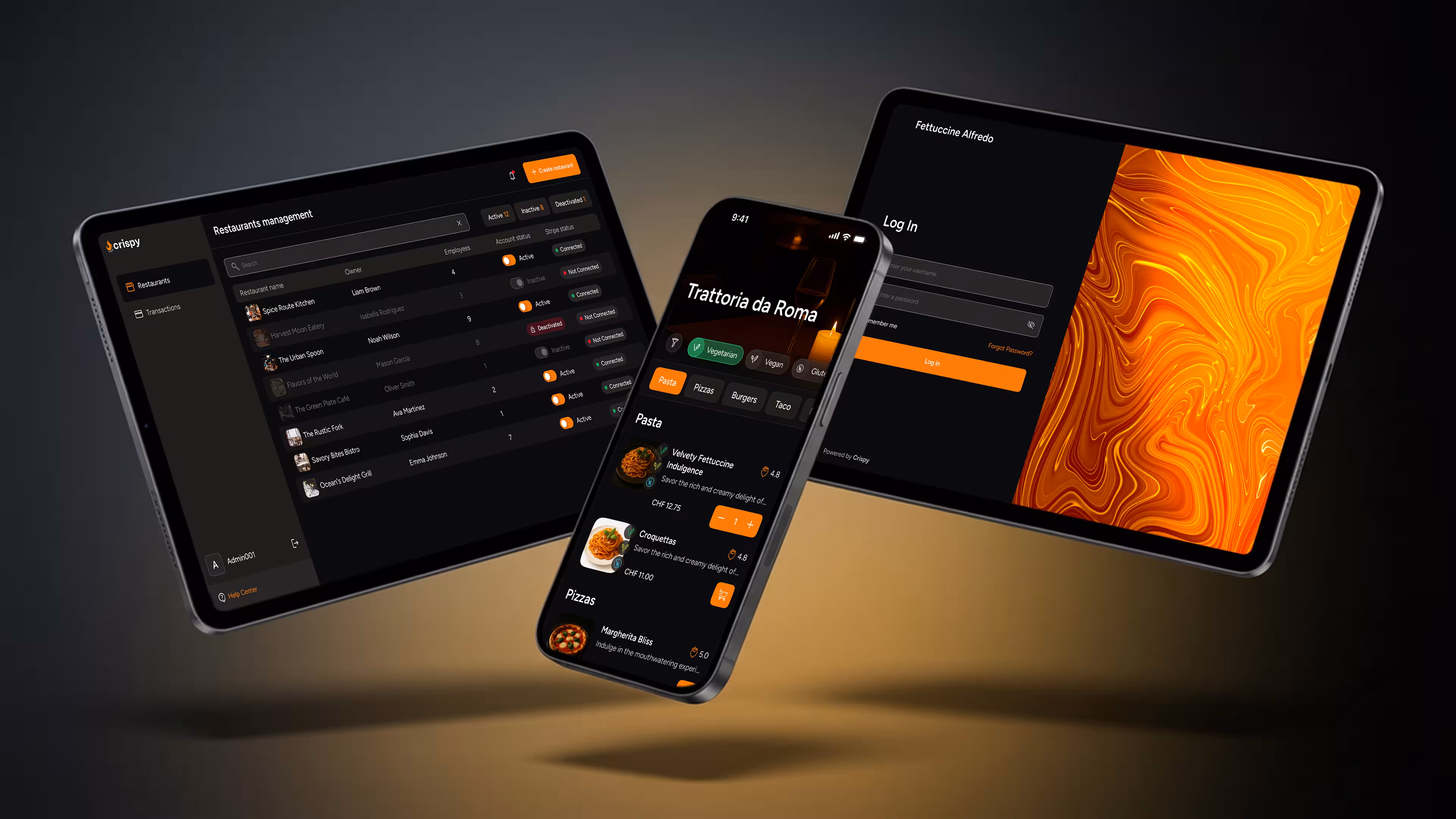 Designprototyp für Gastro-Startup — Axisbits Portfolio