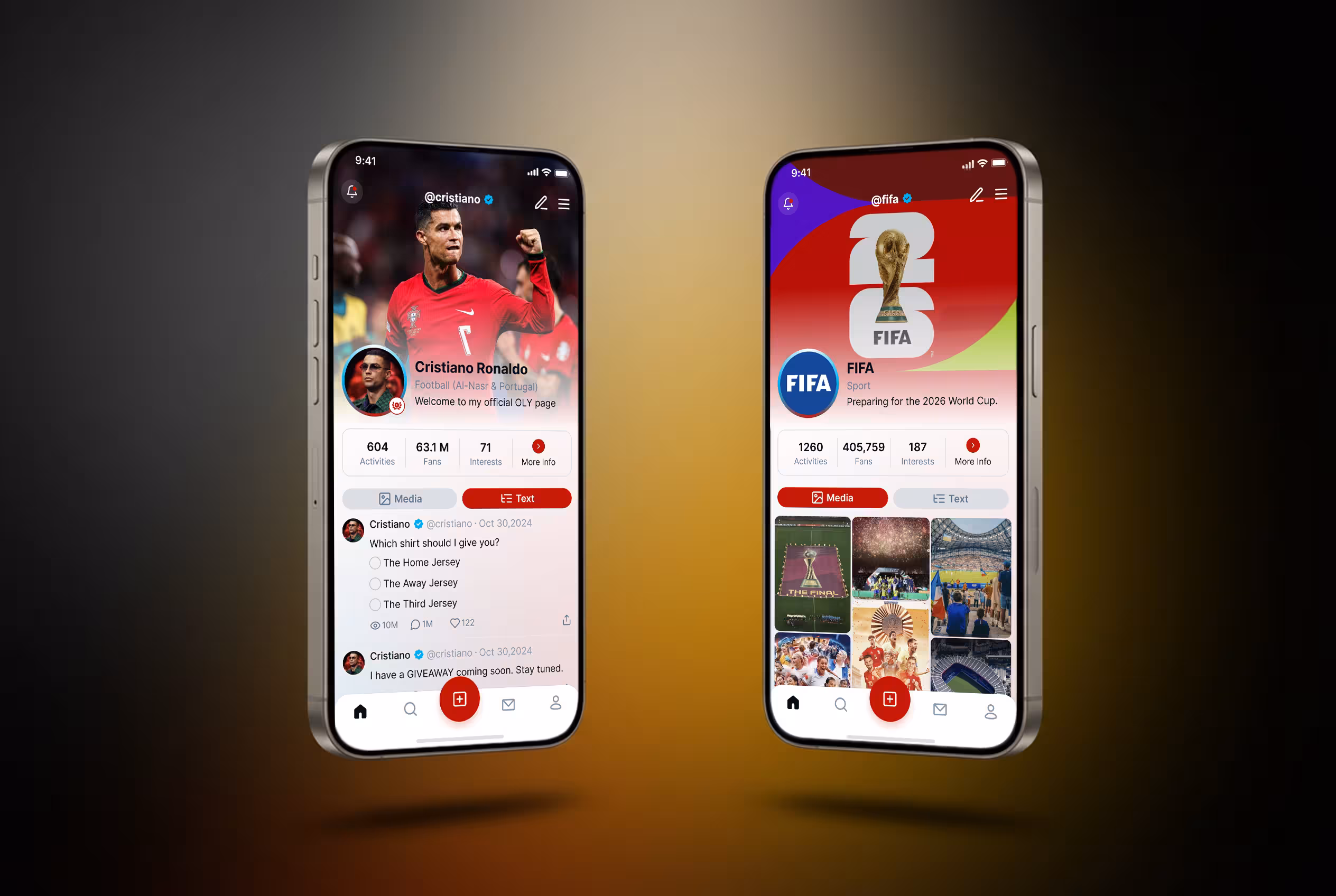 Social-Media-Konzept für SportTech Startup — Axisbits Portfolio