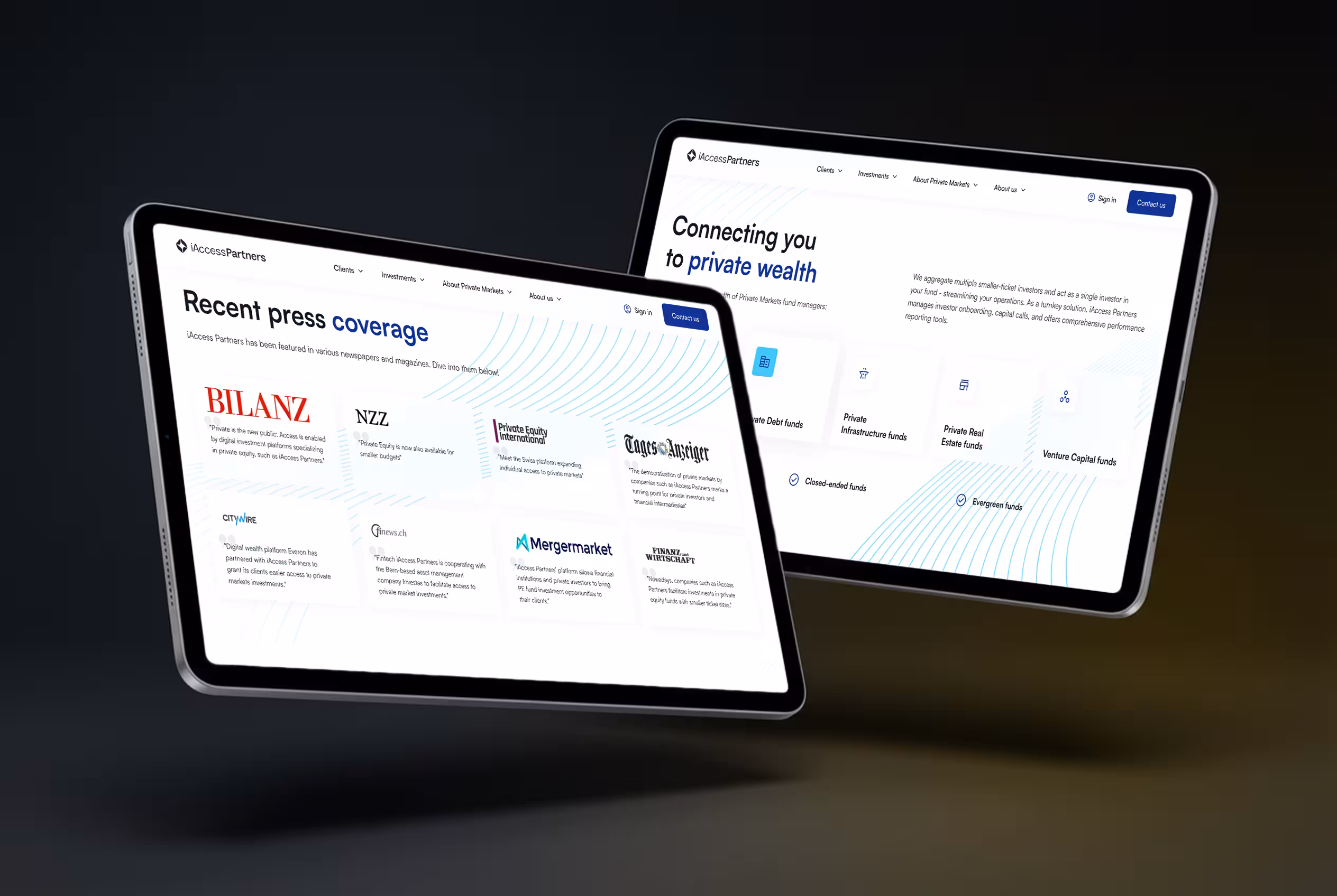 Website Relaunch für FinTech-Firma — Project Detail 2