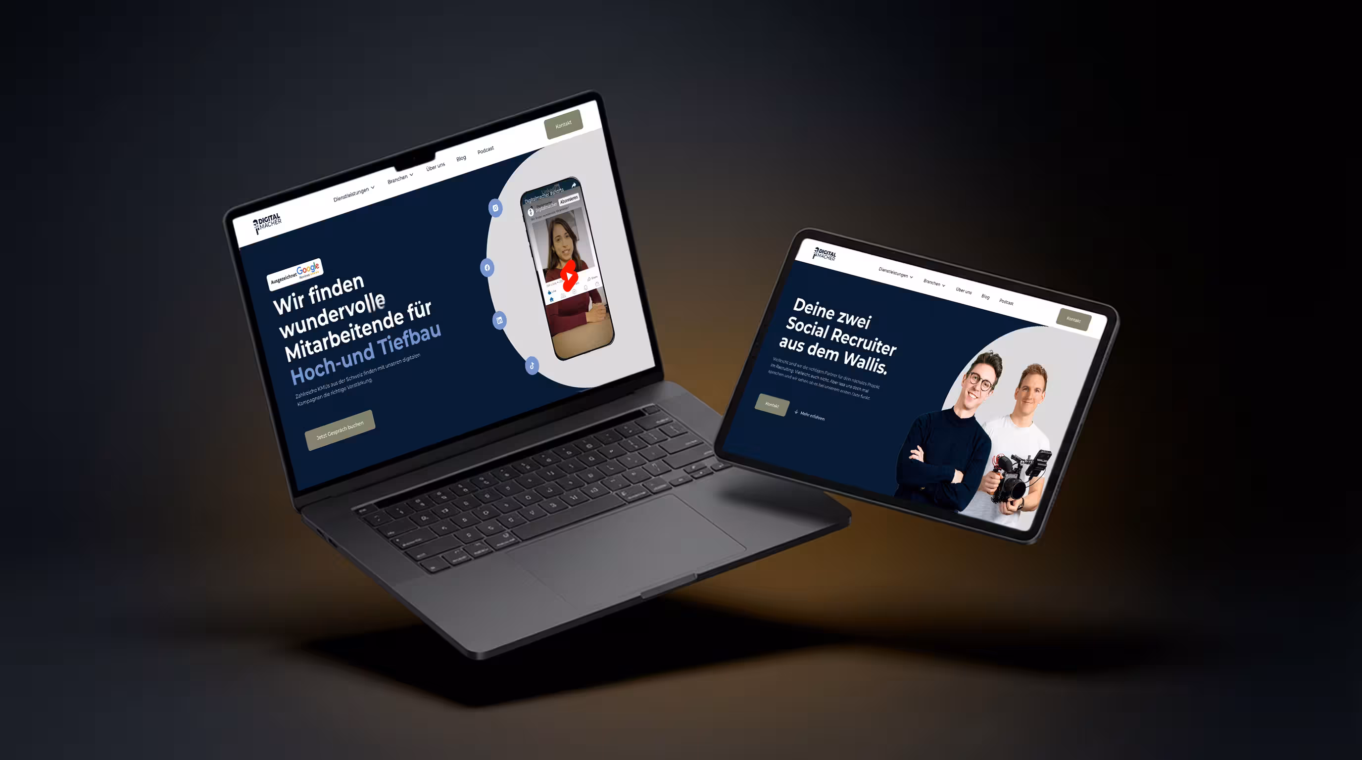 Website Relaunch für Social Media Agentur — Axisbits Portfolio