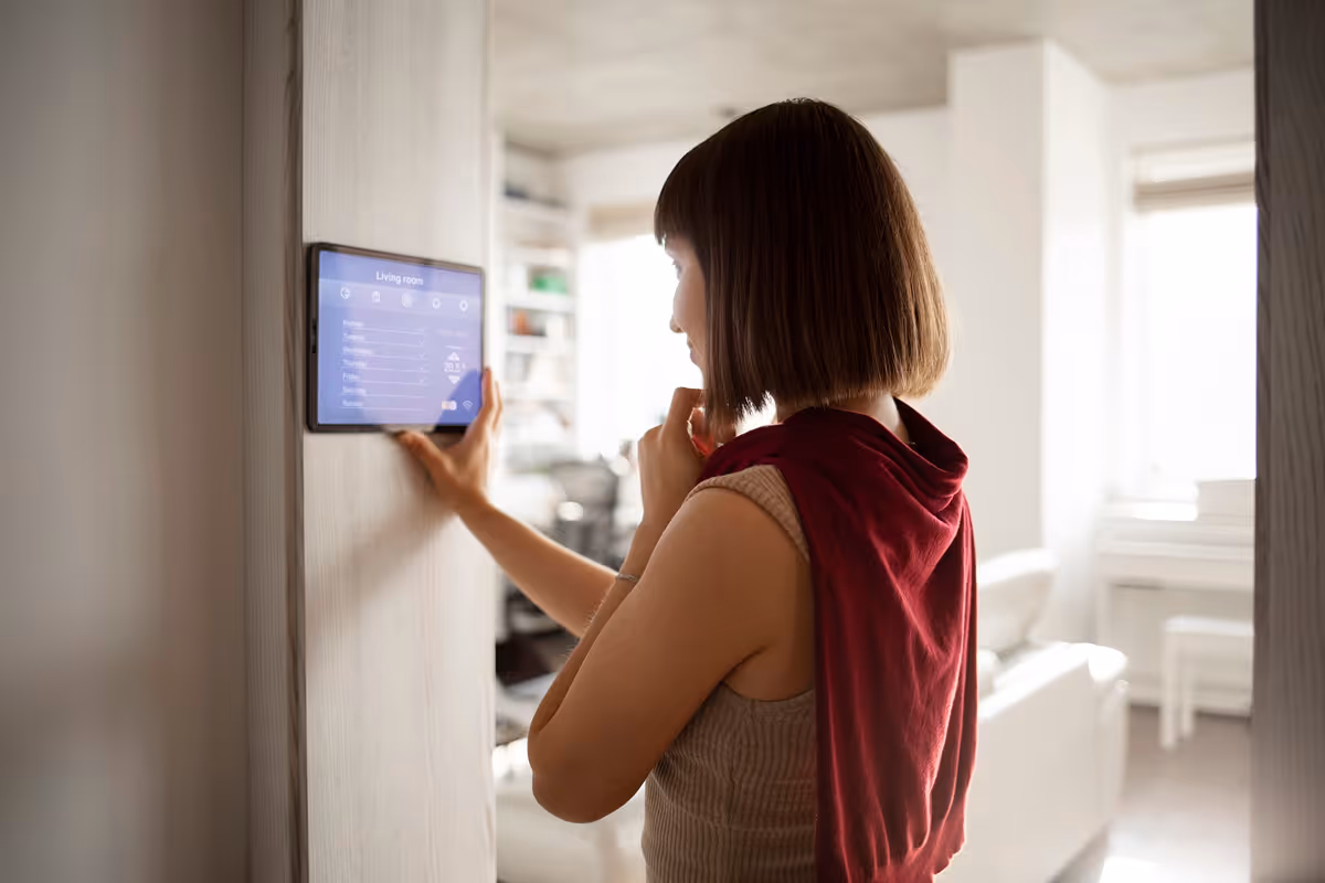 Illustration of Everyday life: smart home technologies for greater convenience