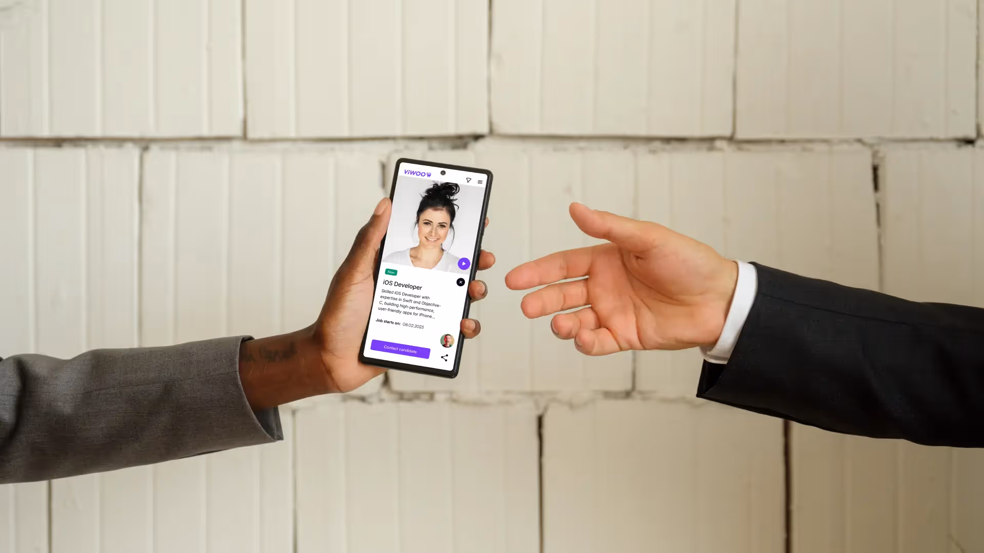App-Mockup zu Typische B2C mobile App (iOS/Android)