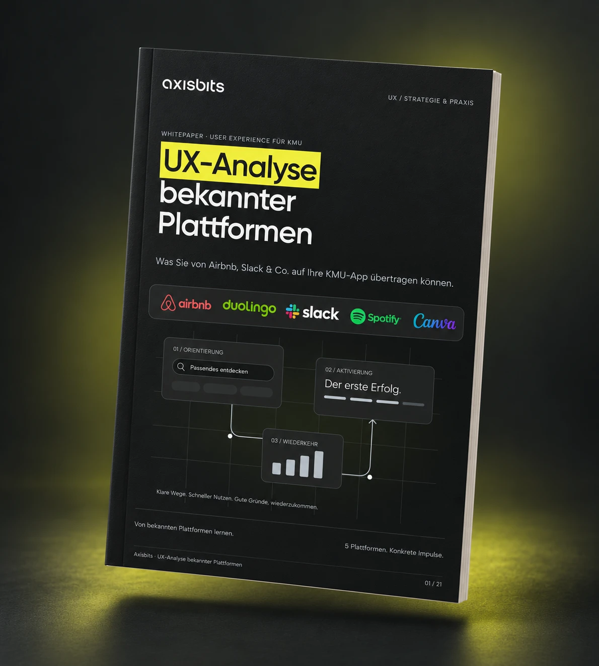 Cover: UX-Analyse bekannter Plattformen