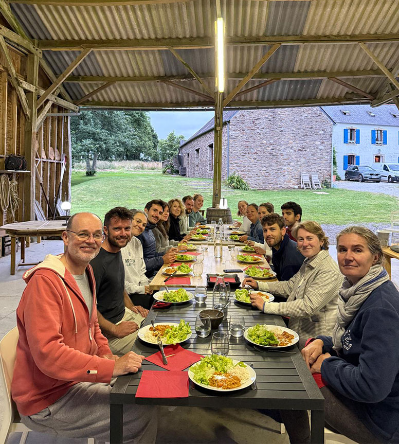 Repas retraite de Yoga