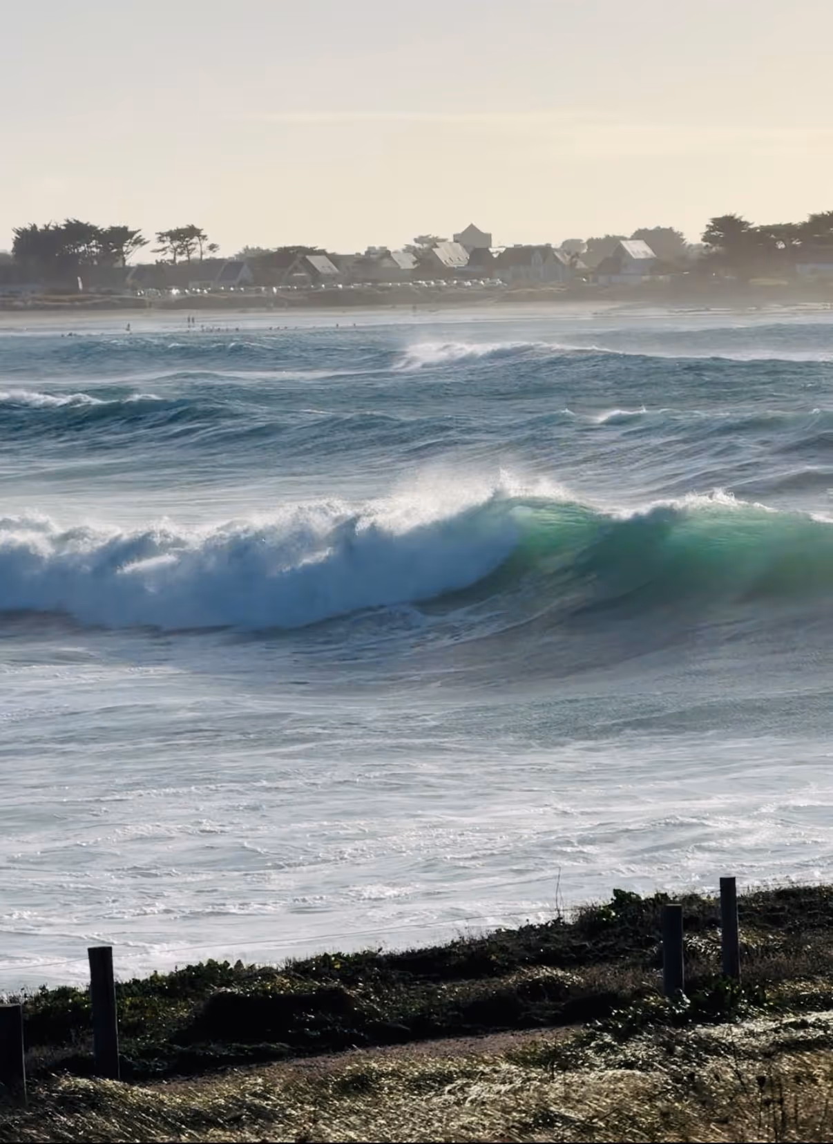 Cours de Surf pendant la retraite de Yoga