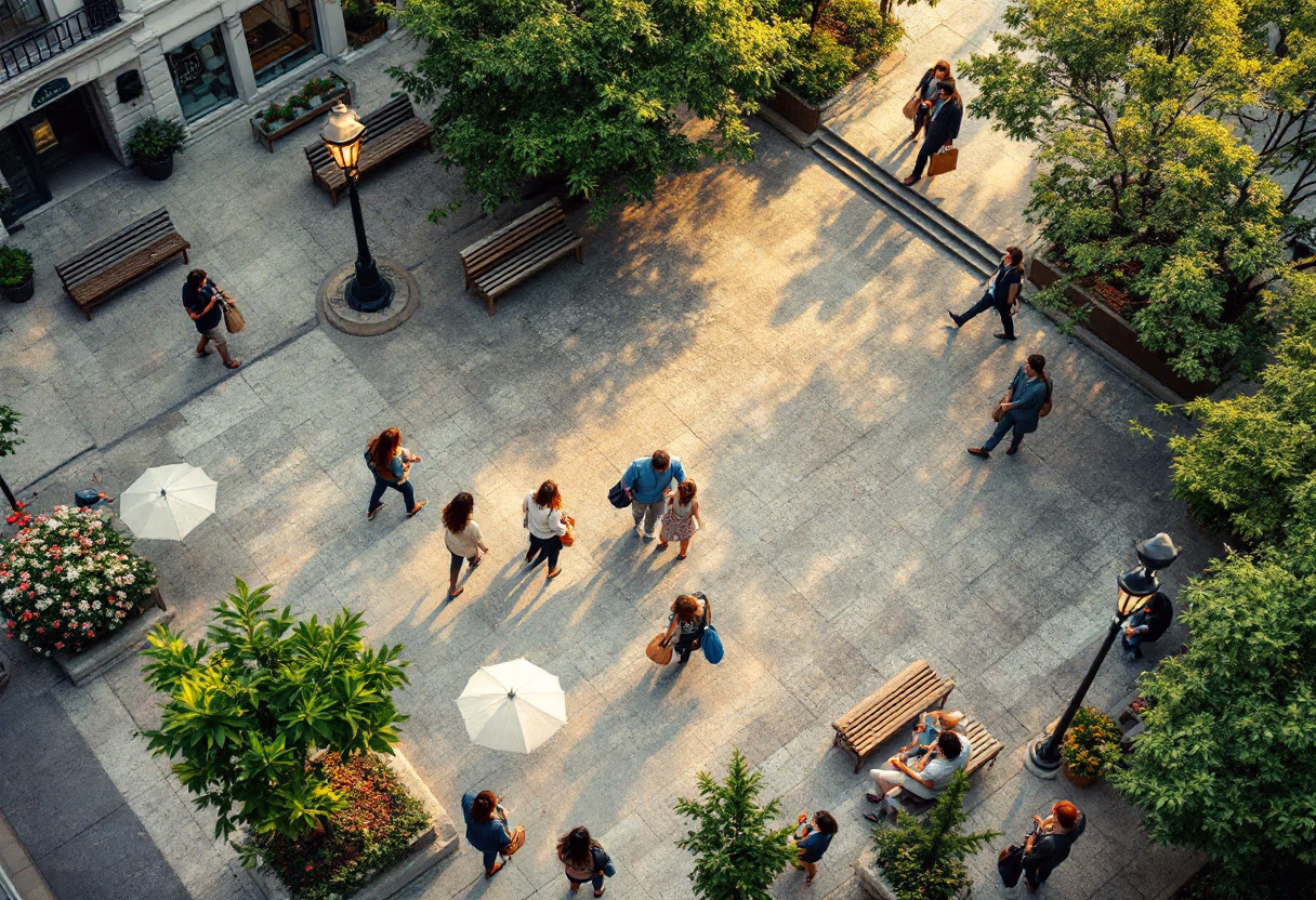 <subject>[background image] image of a busy downtown area (for a mobility and transportation)</subject>