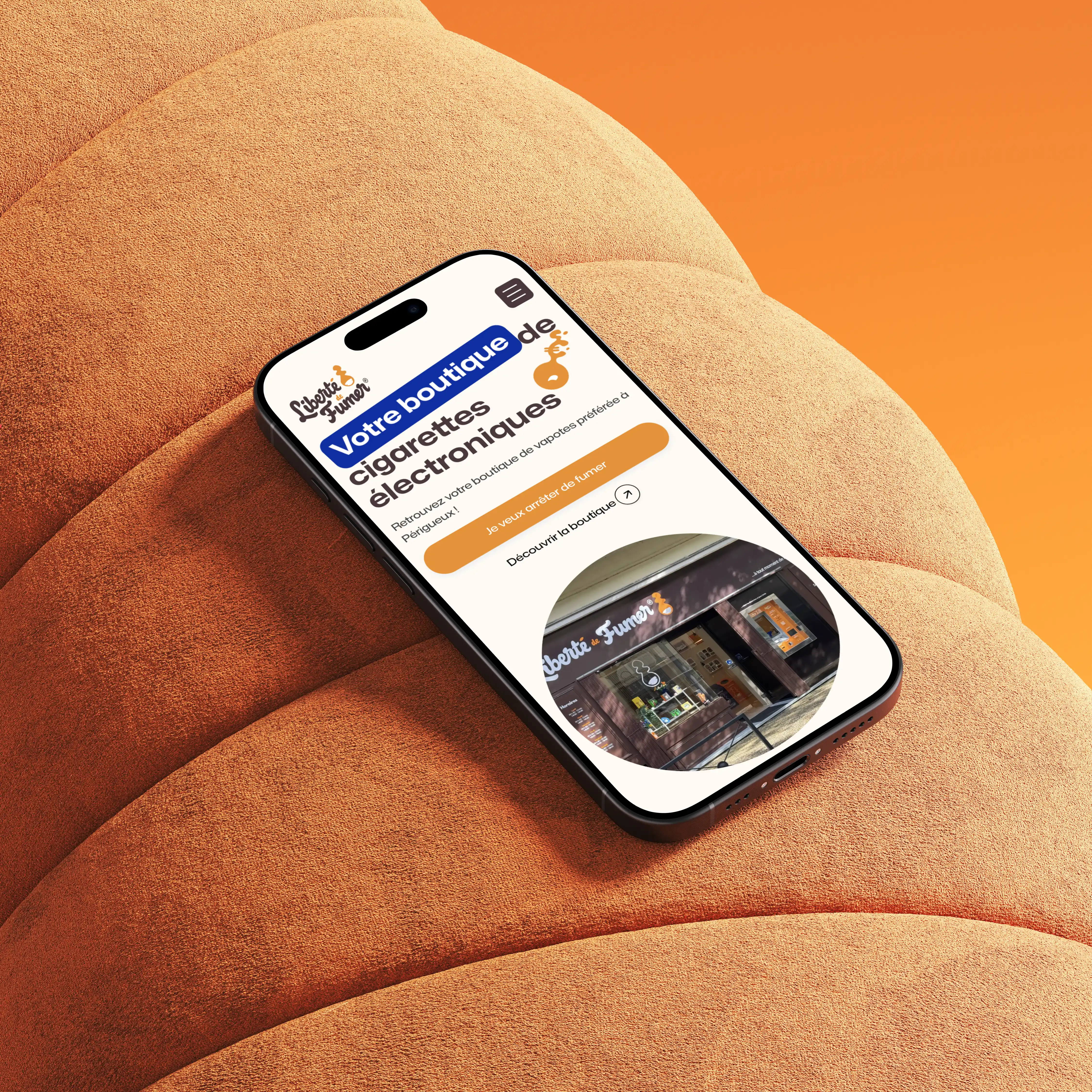Création site web Liberté de Fumer Périgueux