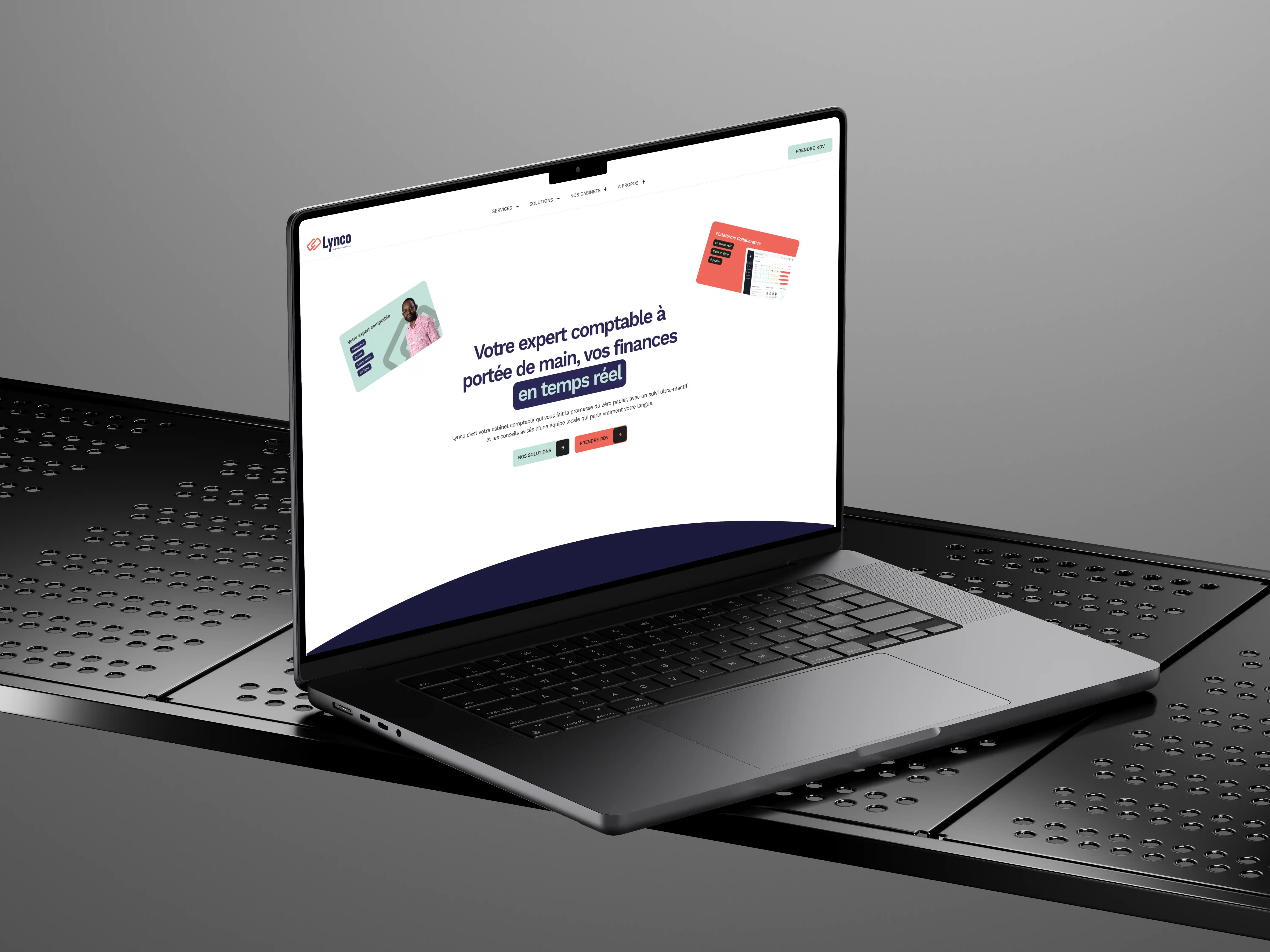 Site web Lynco, réalisé par Apsodia, agence web Périgueux