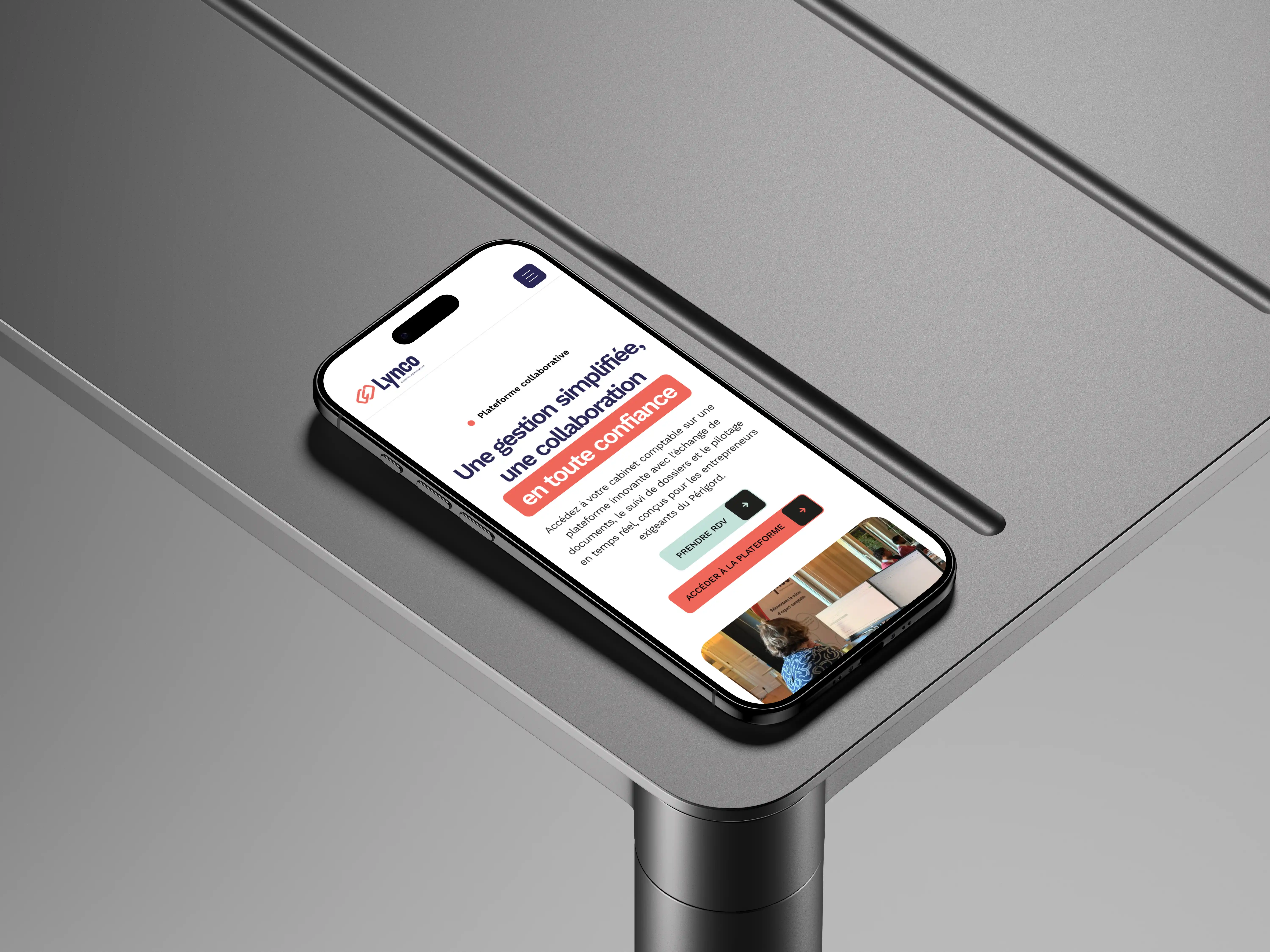 Site web Lynco, réalisé par Apsodia, agence web Périgueux