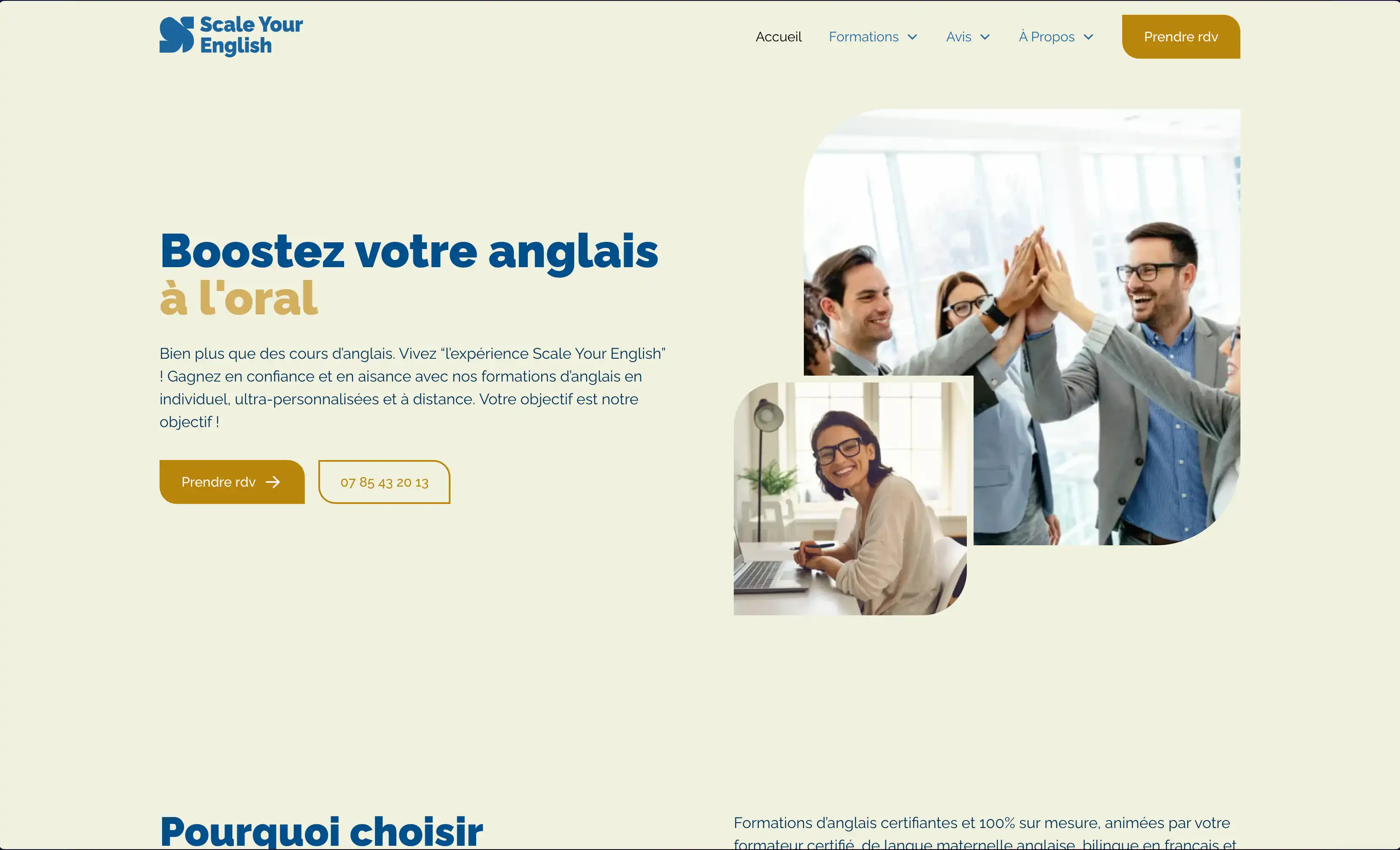 Scale Your English site Webflow