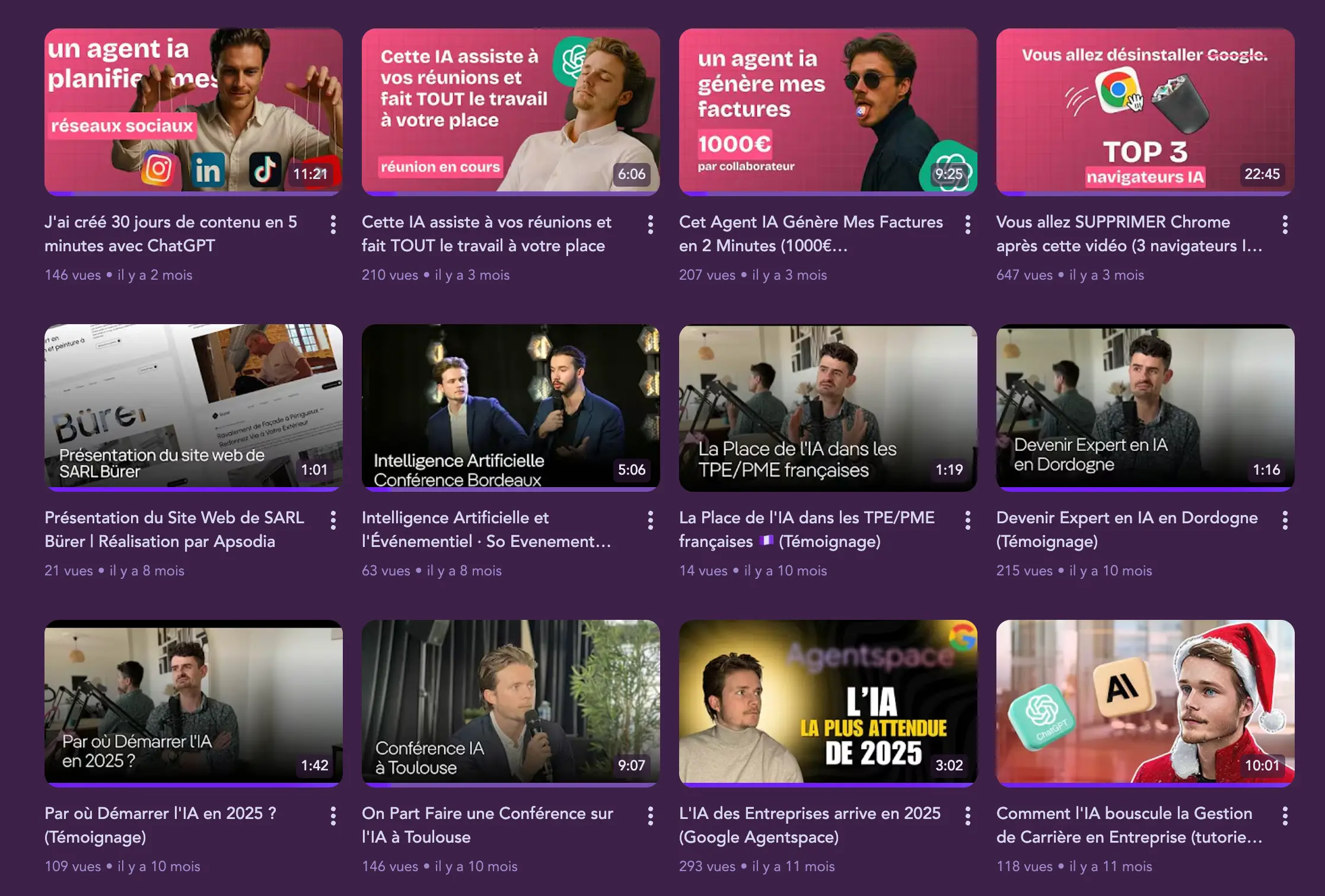 chaine youtube apsodia