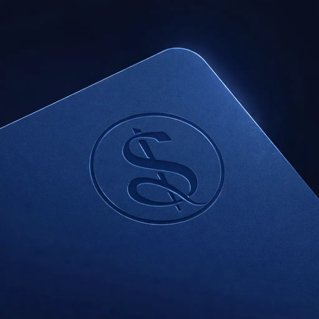 mockup du logo de la startup skinmed.ai