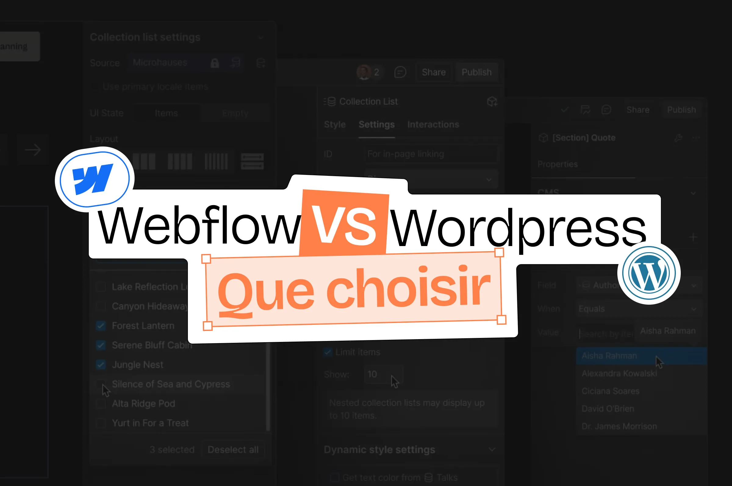 Webflow vs WordPress : le match 2026 pour votre site vitrine de PME