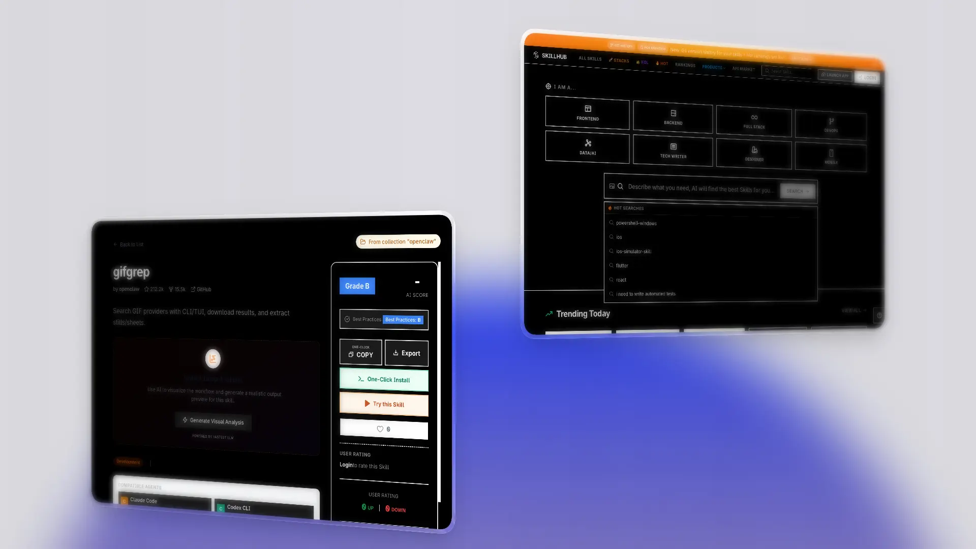 SkillHub l'évaluation intelligente par IA