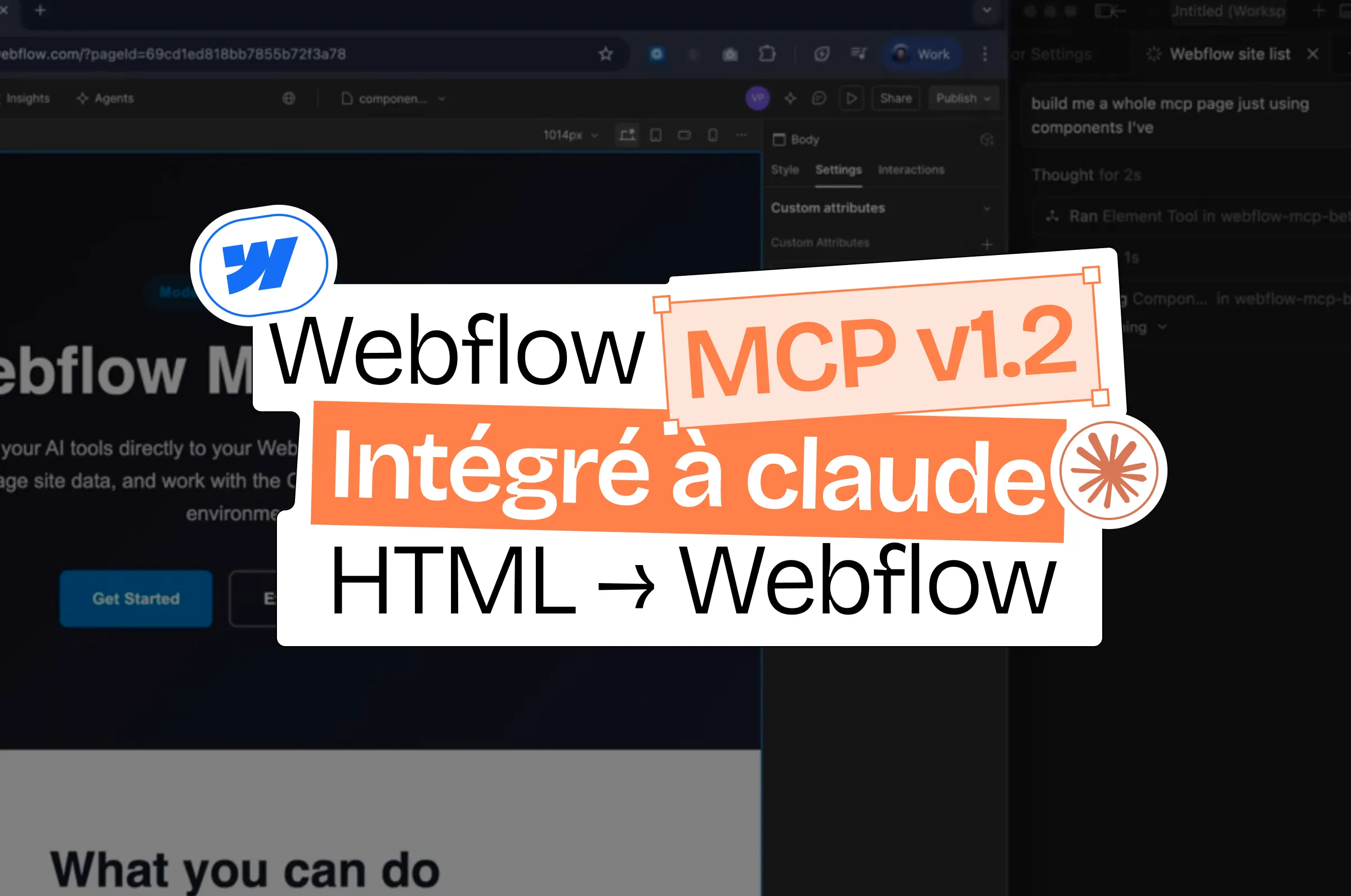 Webflow MCP v1.2 