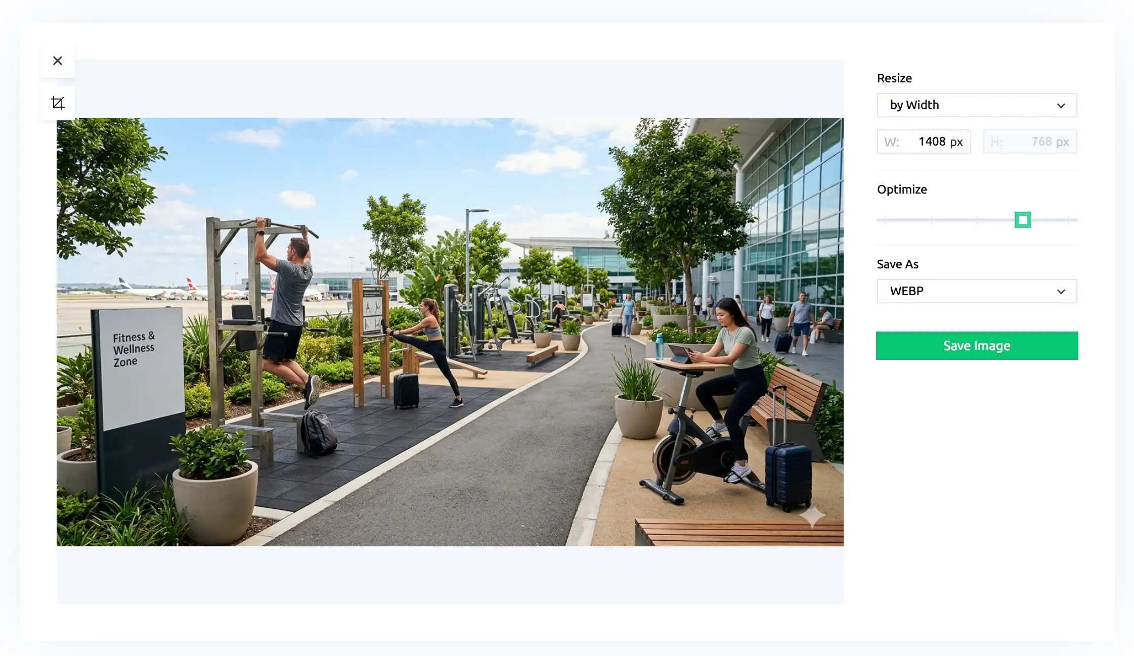 Optimisation des images en webP