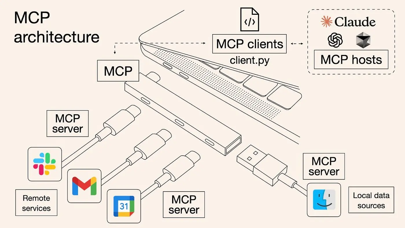 Illustration du protocol MCP