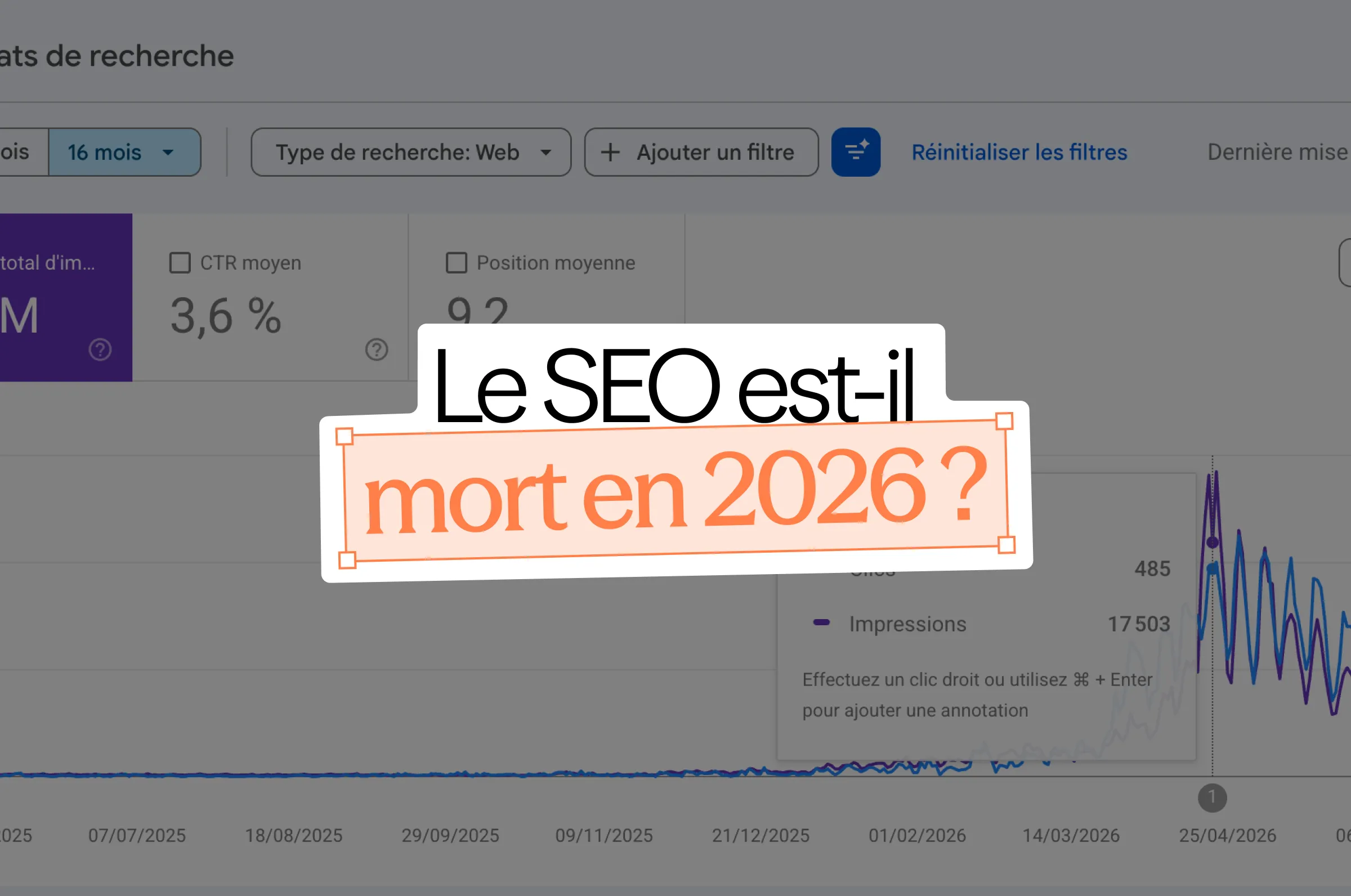Le SEO est-il mort en 2026 ?