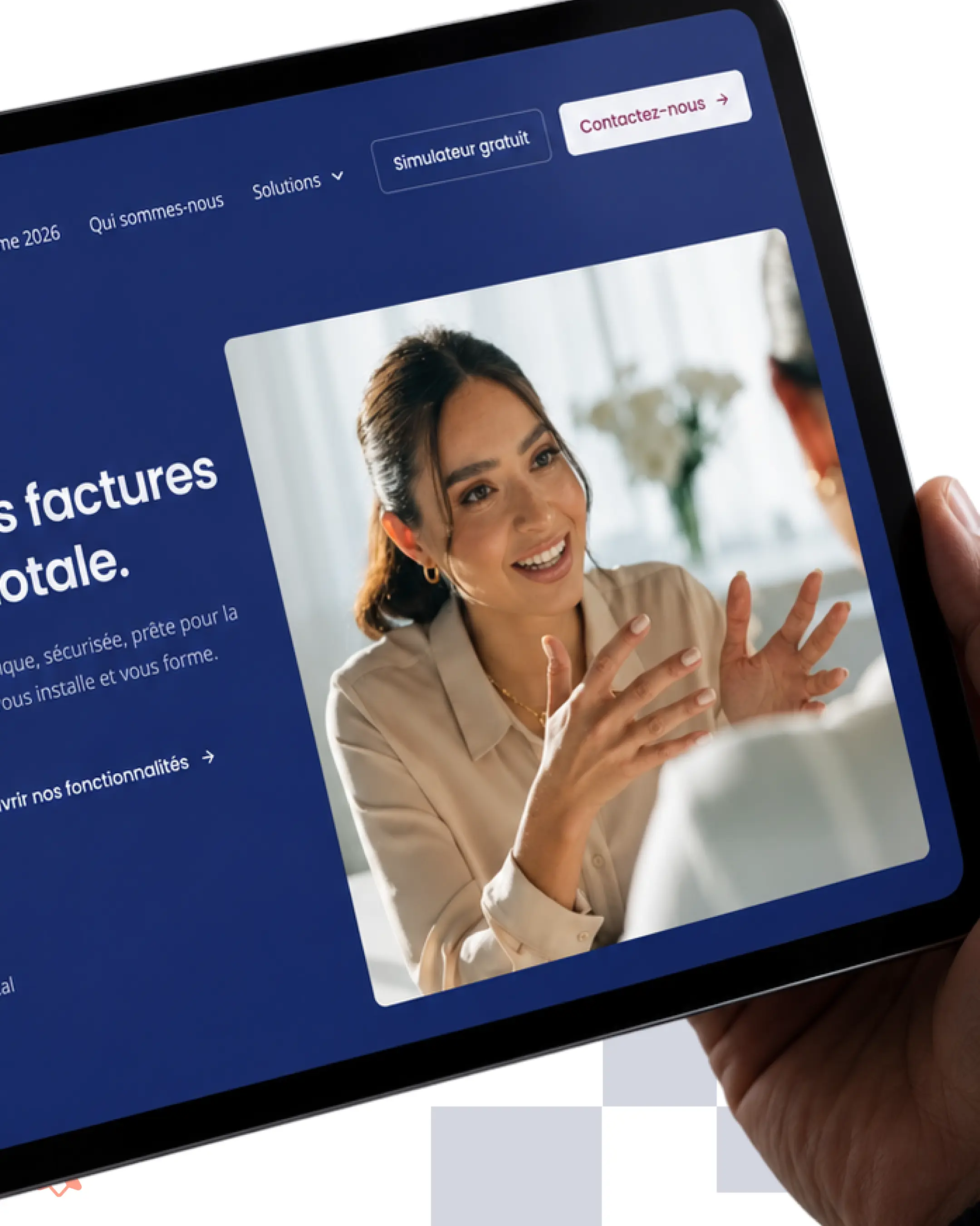 Création de site web pour facturation électronique