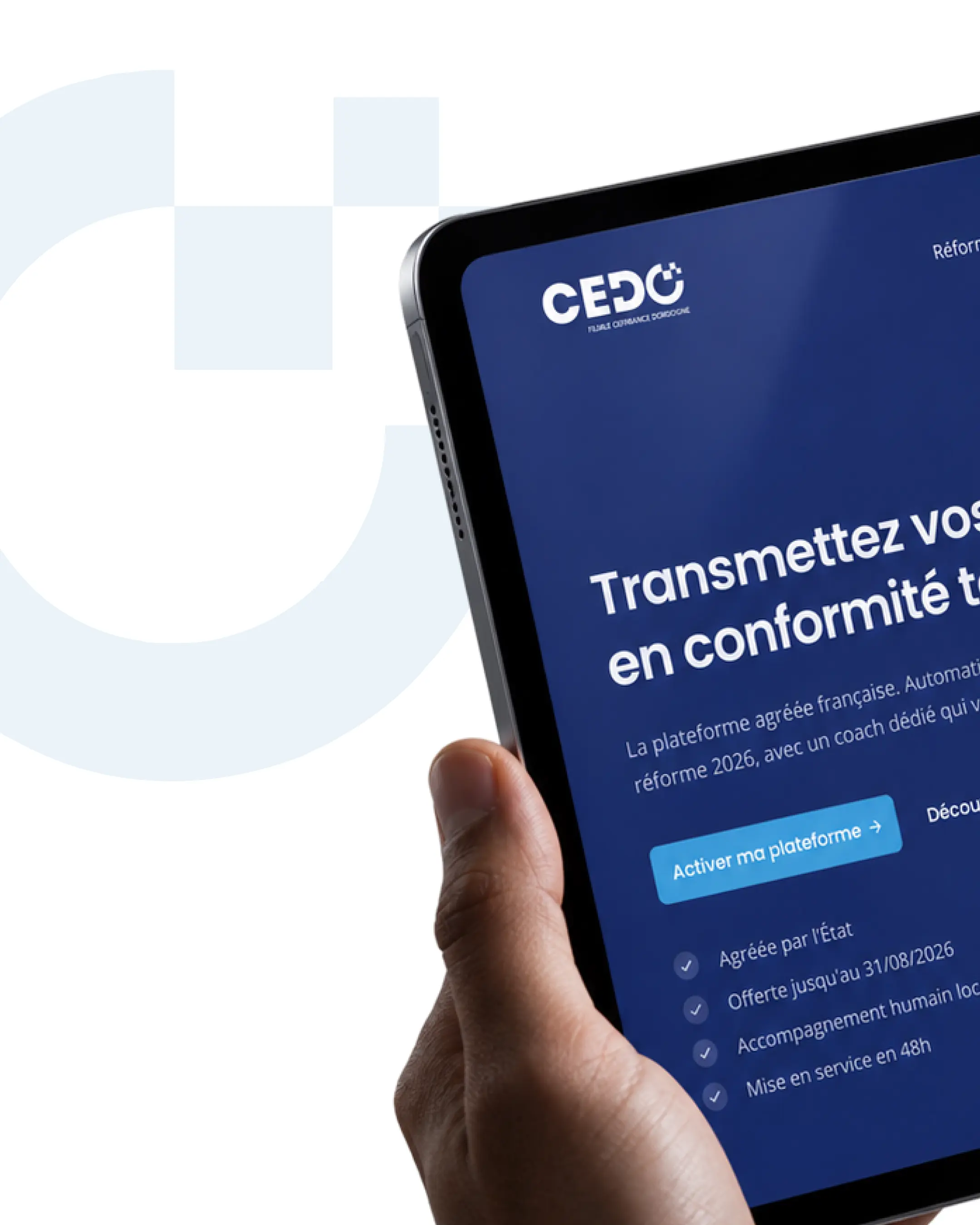 Création de site web pour facturation électronique