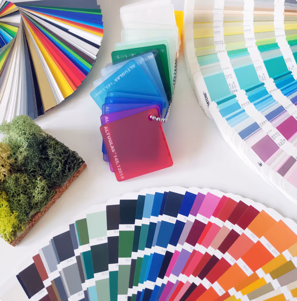Echantillon de couleurs pour impression - We Stick