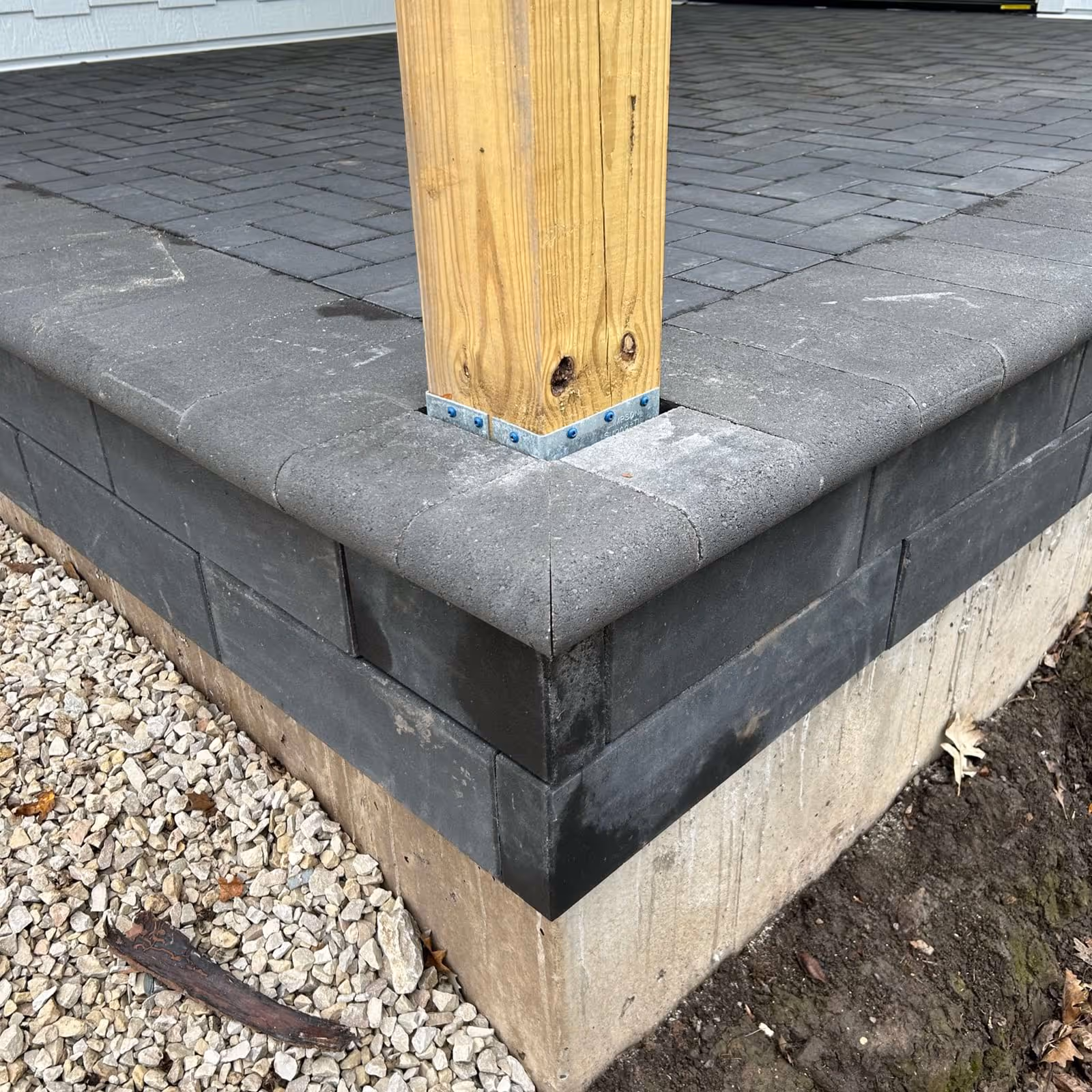 Safe non-slip paver steps and porch entry — Avid Landscapes near me