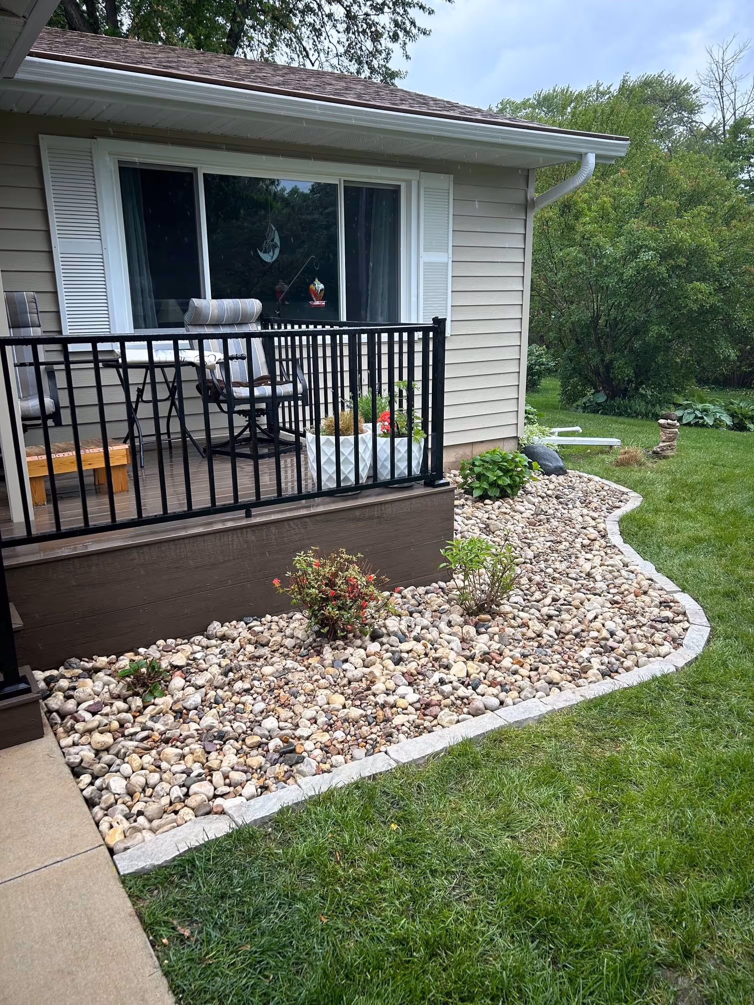 Low-maintenance landscape for busy homeowners
