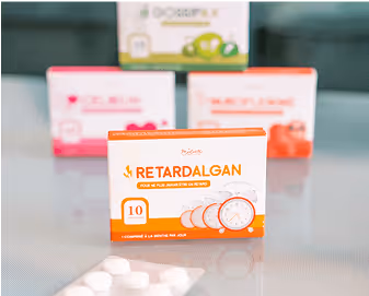 Réalisation d'un packaging de faux médicament par Heysimon (solution design as a service) pour Mieux Que Des Fleurs, site E-commerce