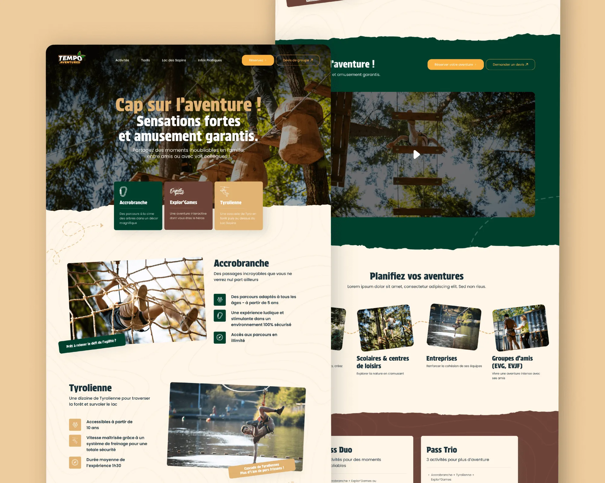 Exemple de réalisation du Webdesign d'un site pour l'agence IdeaPixel, par Heysimon solution de design illimité par abonnement