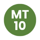 Back to homepage, small green circle with letters M T and the number 10 in it