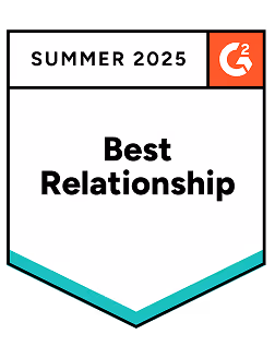 Rated Best Relationship in Sales Compensation Software Report by G2