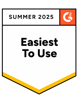 Rated Easiest to use in Sales Compensation Software Report by G2