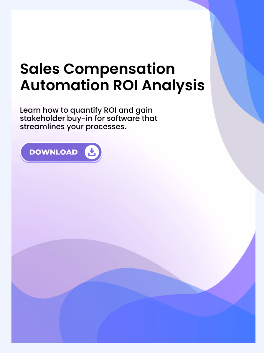 Sales Compensation ROI Analysis eBook by Visdum