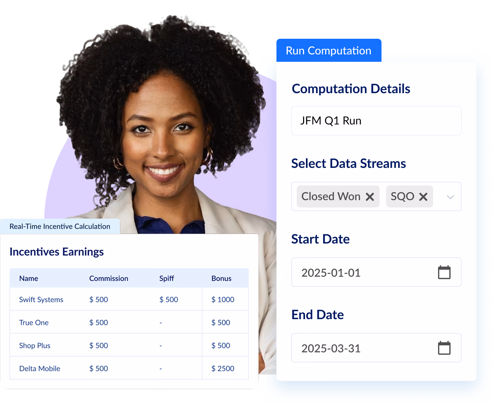 Enterprise Automated Sales Commissions UI