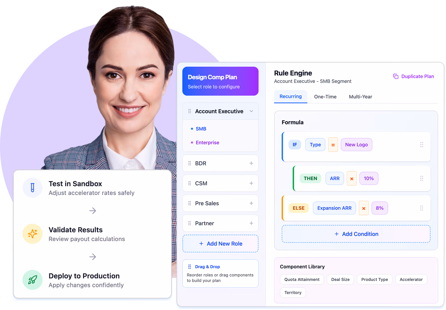 Mid-Market Comp Plan Builder UI