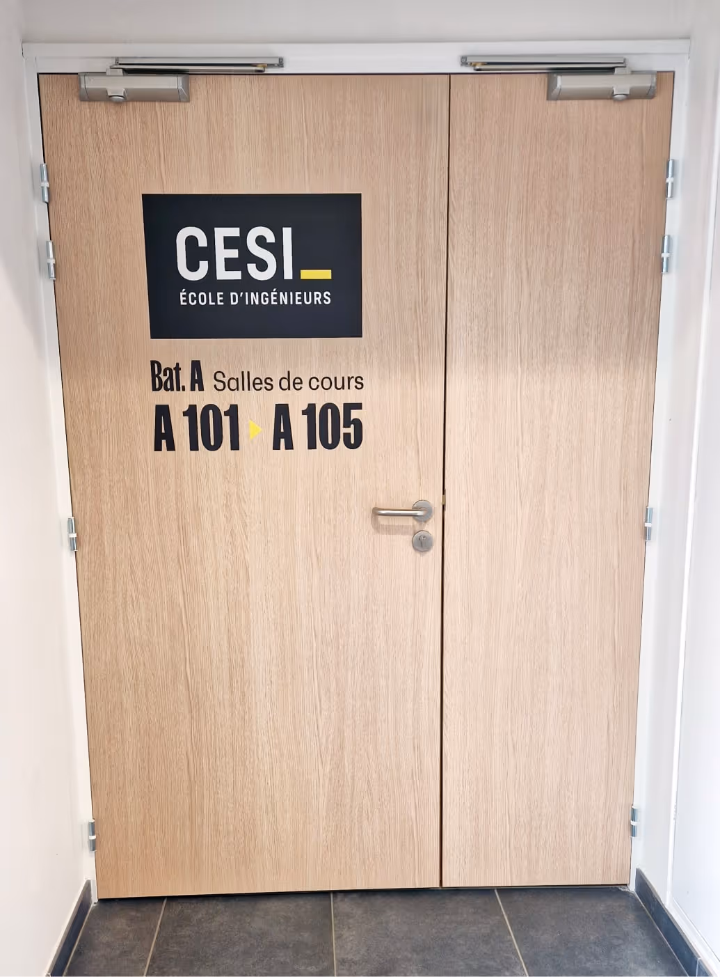Signalétique CESI We Stick