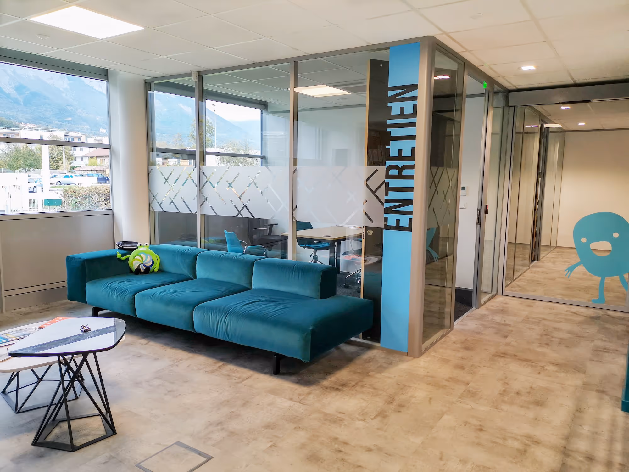 Signalétique bureaux Kaizen